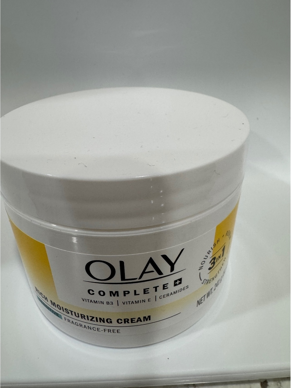 Olay Complete+ Rich Moisturizing Cream Fragrance-Free 2.14 oz